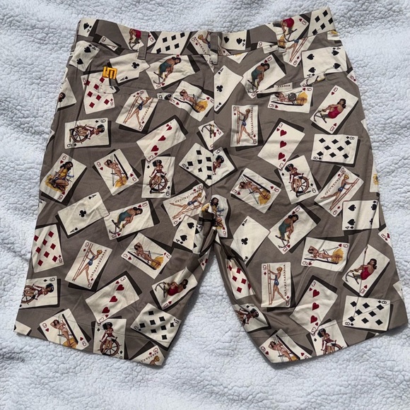Loudmouth Logo Patterned Golf Shorts. Make a statement on the Links! - Picture 4 of 8
